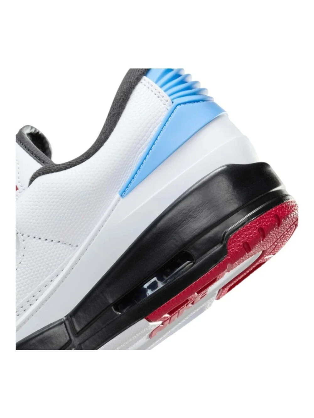 Nike Air Jordan 2/3 UNC To Chicago Mens Sz 12 White Varsity Red Black FD0383-104